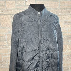 Tommy Bahama Reversible Gray Coat Size XXL